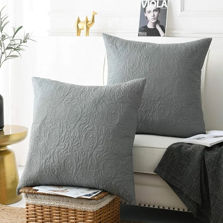 Dendron Embroidered Pillow Cover
