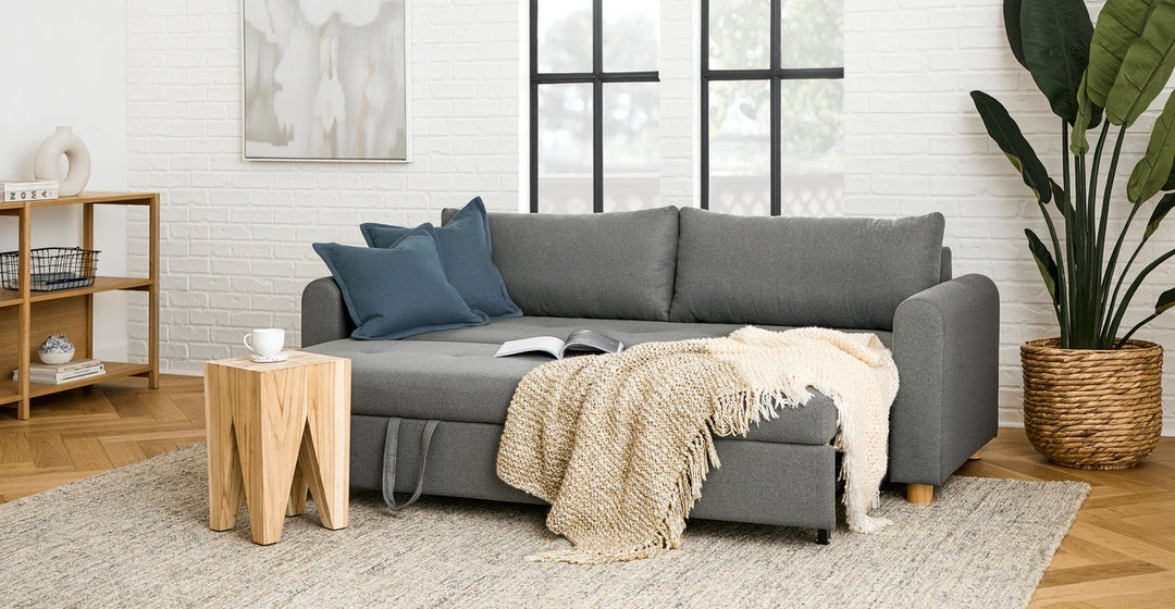 Nordby Henge Gray Sofa Bed