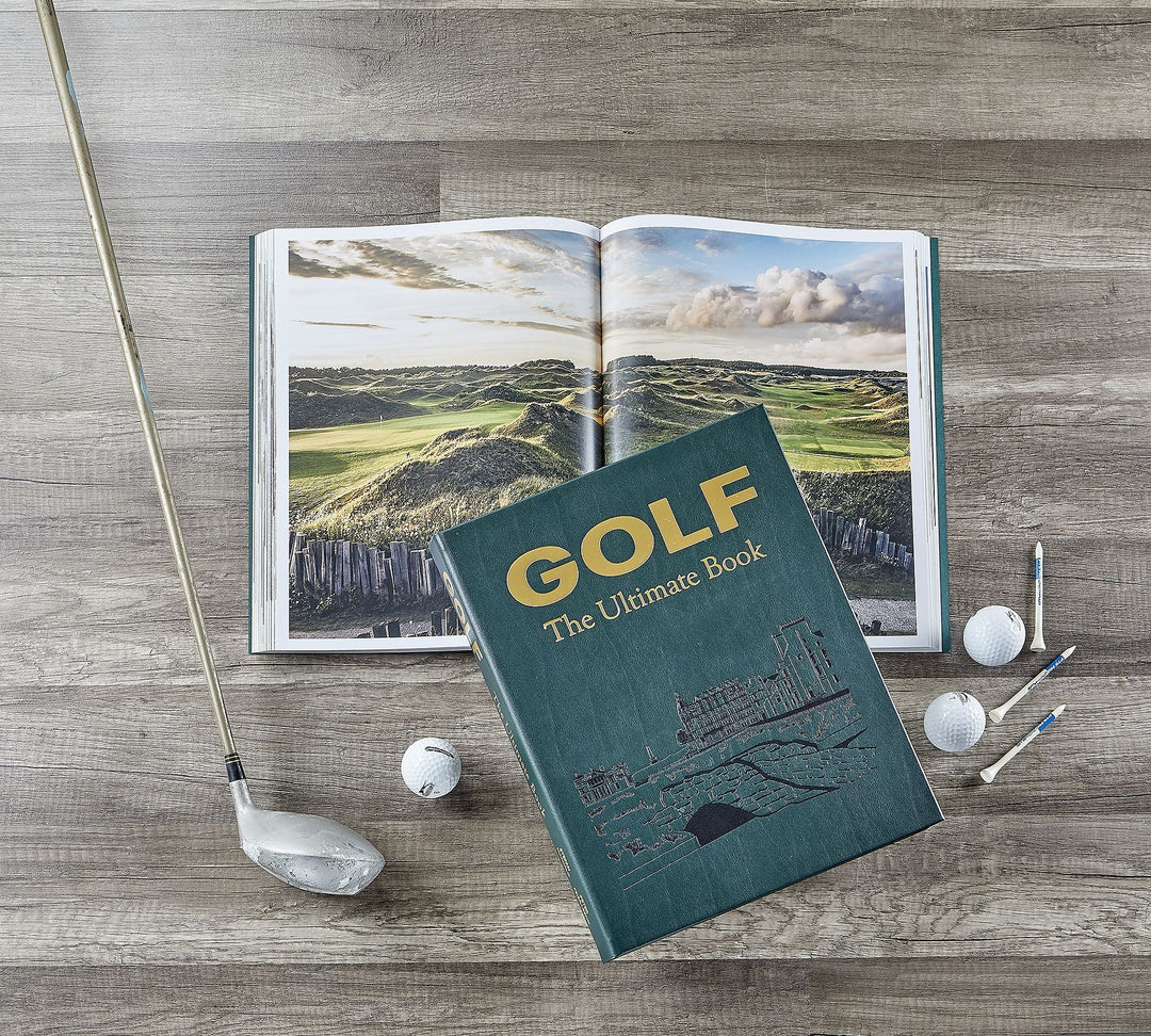 Ultimate Gold Book Leather Bound Book