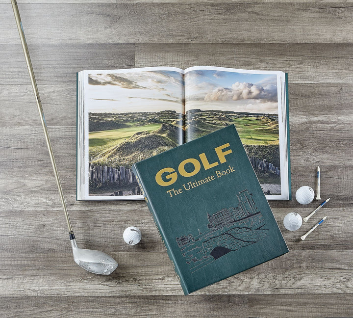 Ultimate Gold Book Leather Bound Book