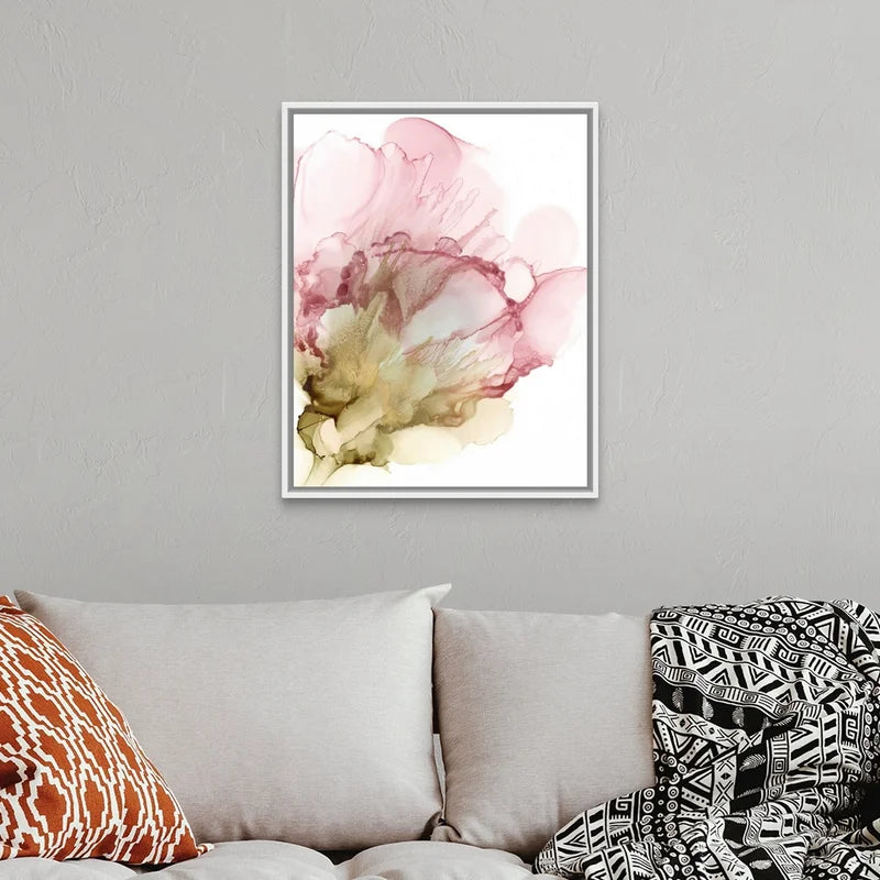 Flowering Pink II White 2