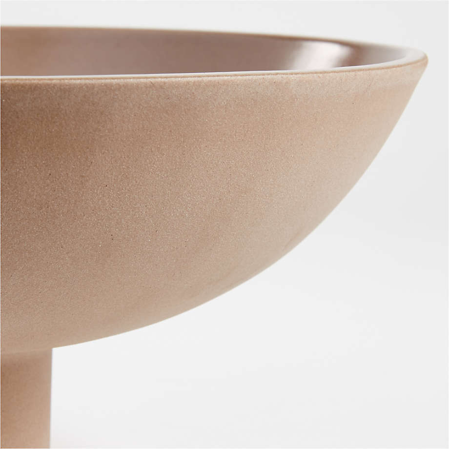 Craft Shop Clay Footed Bowl