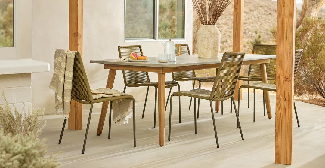 Atra Concrete Dining Table For 8