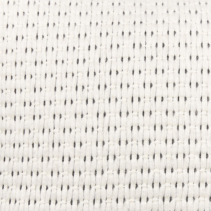 ALCO WOVEN WHITE THROW PILLOW