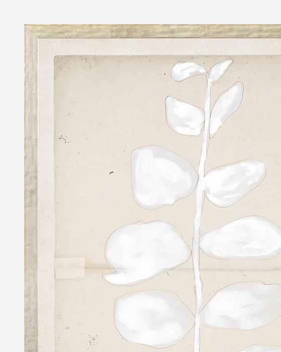 Beige Abstract 10 with Frame 13"x17"