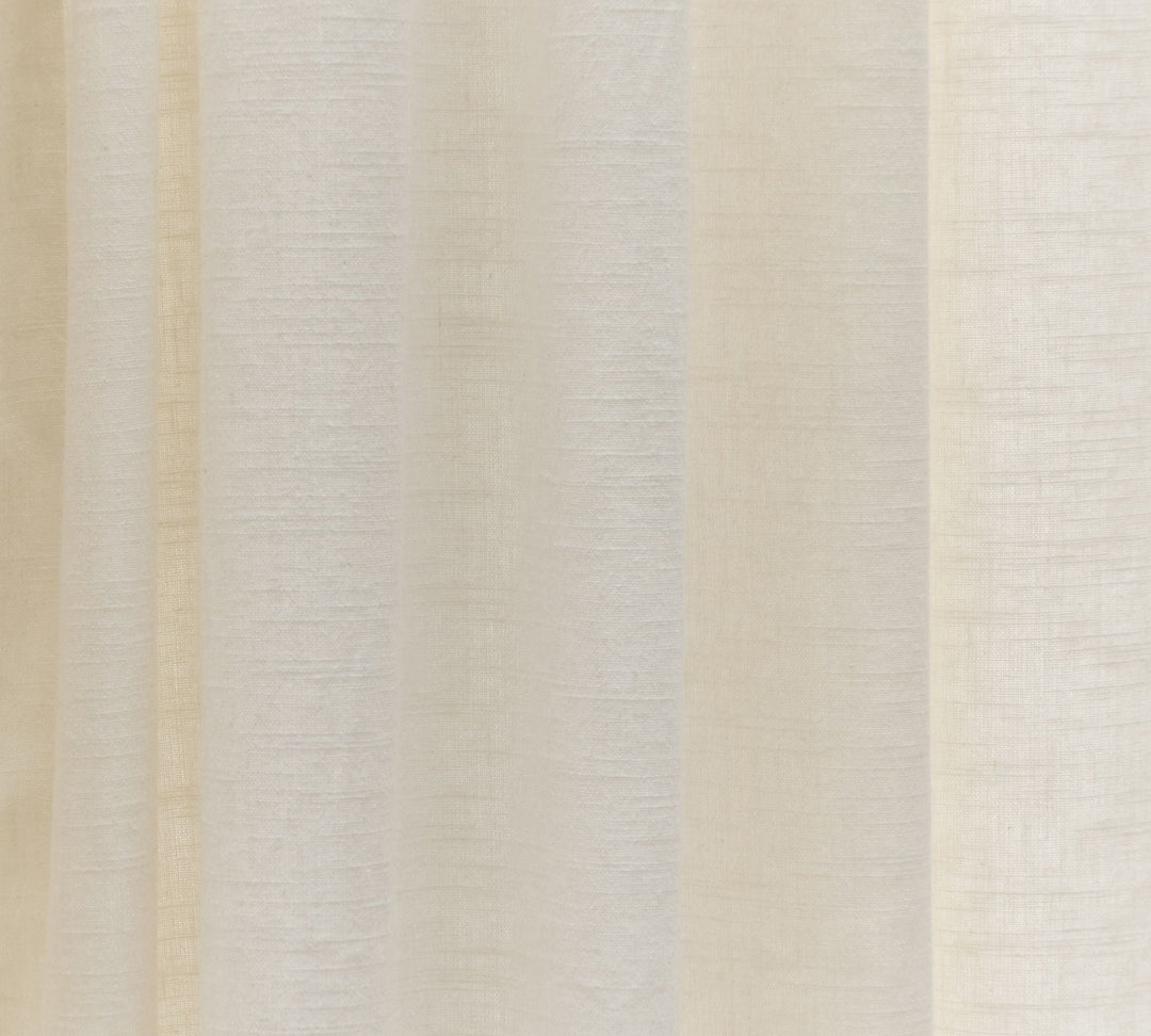 Emery Linen Pinch Pleat Blackout Curtain-96"