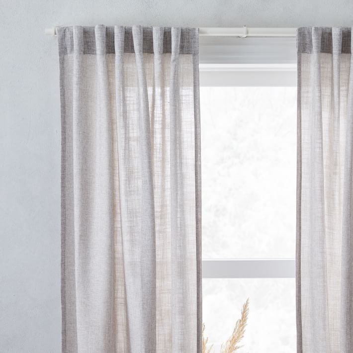 Crossweave Sheer Curtain