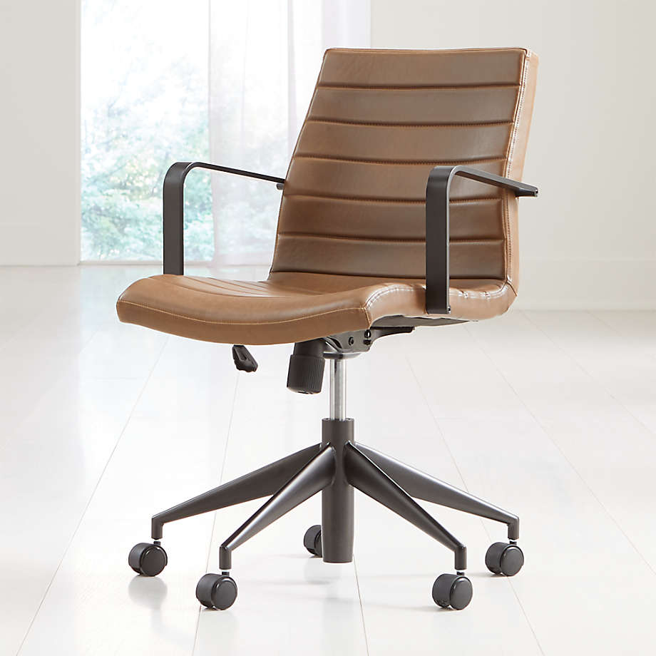 Graham Brown Leather Desk Chair