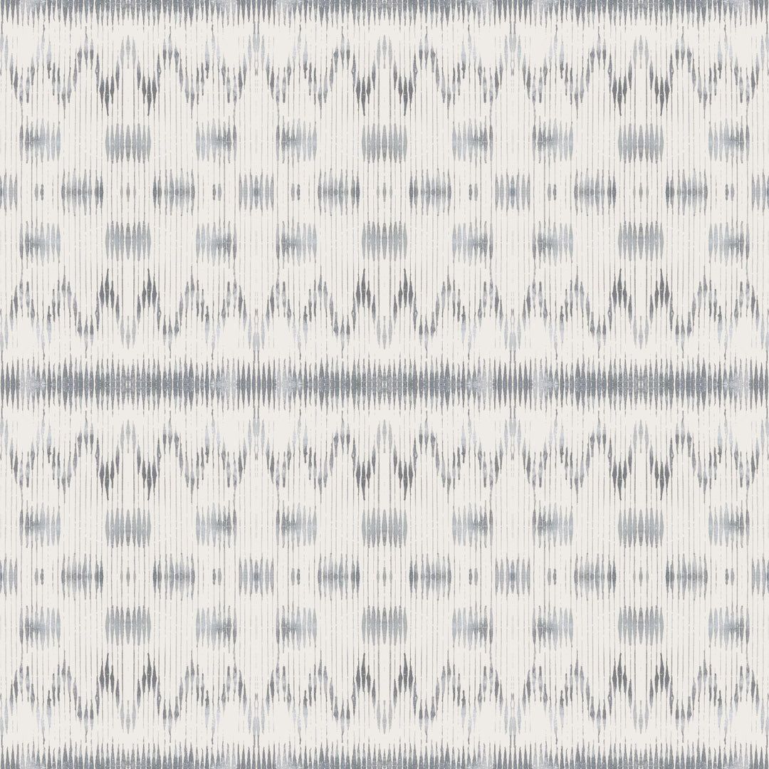 Watercolor Ikat Duvet Cover-King