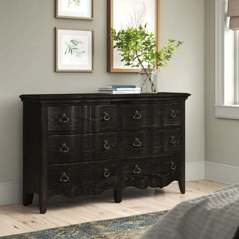 Aisa 6 Drawer Dresser