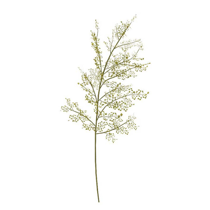 Faux Green Petal Stem