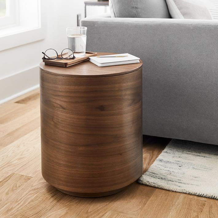 Volume Side Table Wood cool wood