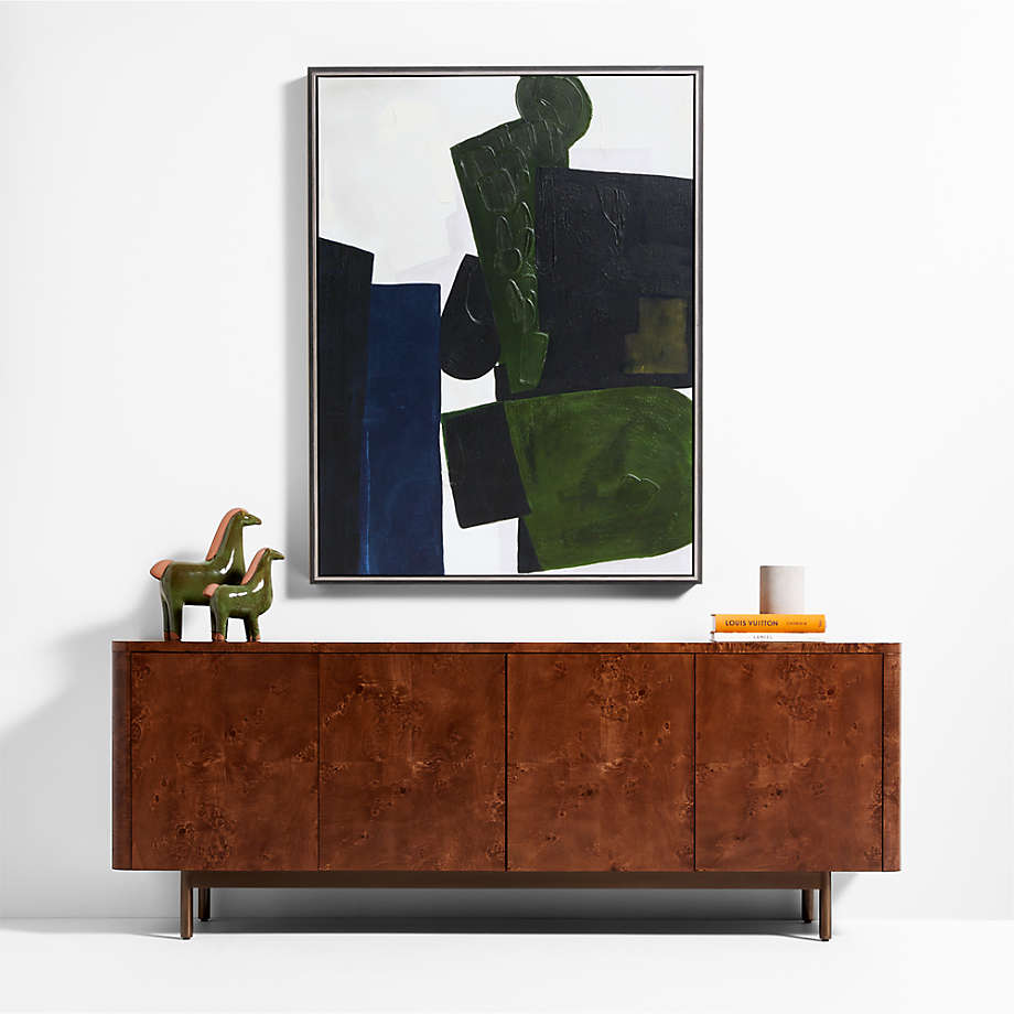 Meraki Canvas 44x57 Framed Wall Art Print