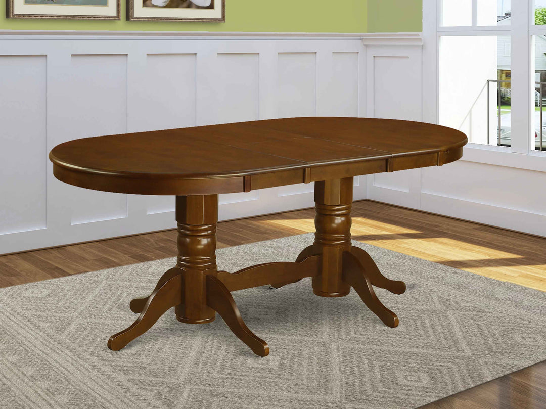 Kapteyn Extendable Oval Solid Wood Dining Table