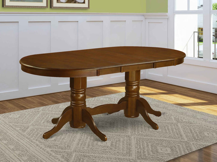 Kapteyn Extendable Oval Solid Wood Dining Table