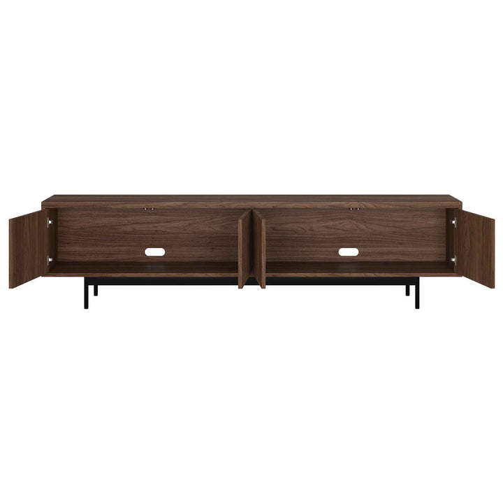 Alder Brown Whitman TV Stand
