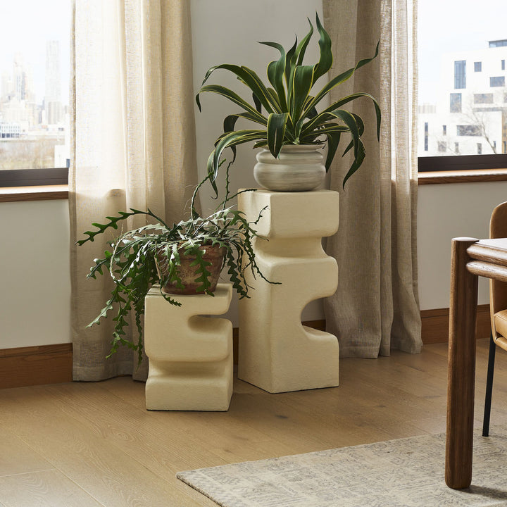 Gio Plaster Plant Stand Large