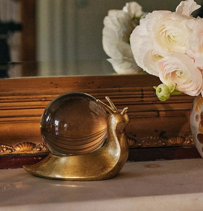 Snail Orb Decorative Object
