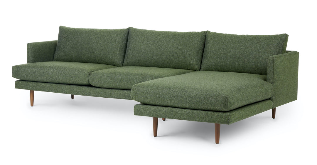 Burrard forest green right sectional