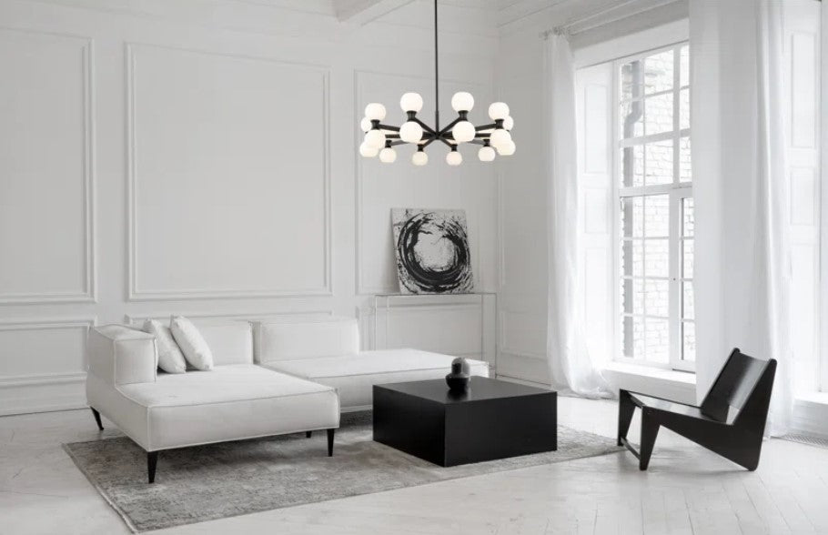 Anner 20 Light Modern Linear Chandelier