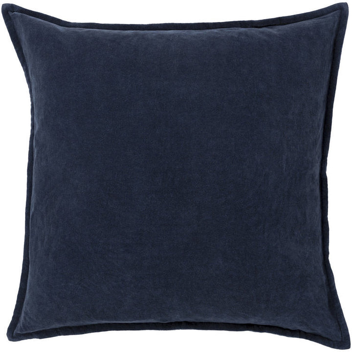 Cotton Velvet Pillow Polyster With Insert 18"x18"