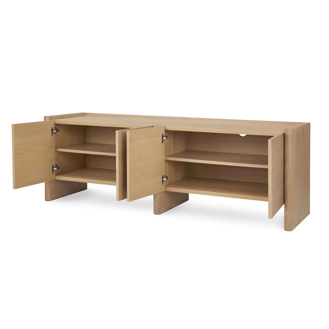 Torme White Oak Media Unit