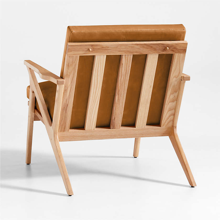 Cavett Ashwood Leather Chair