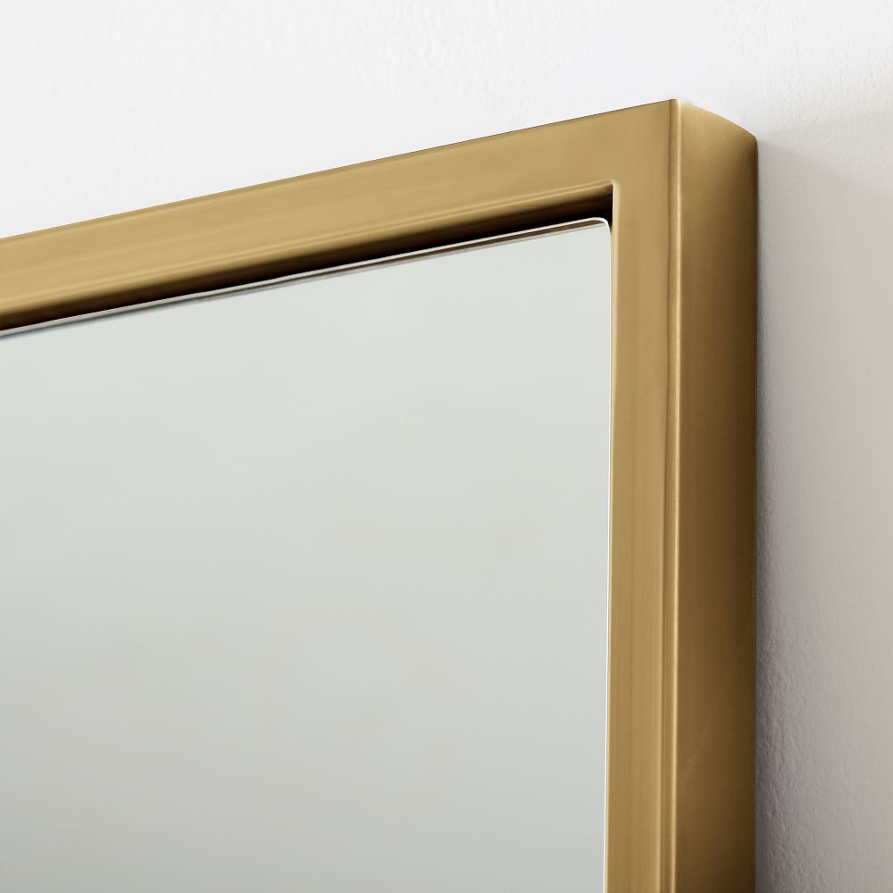 Metal Frame Oversized Floor Mirror