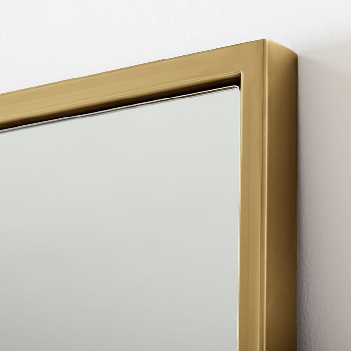 Metal Frame Oversized Floor Mirror