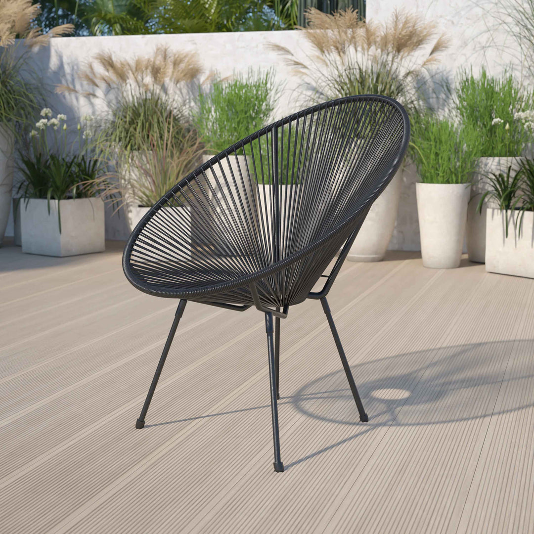 Black Kelleia Patio Chair