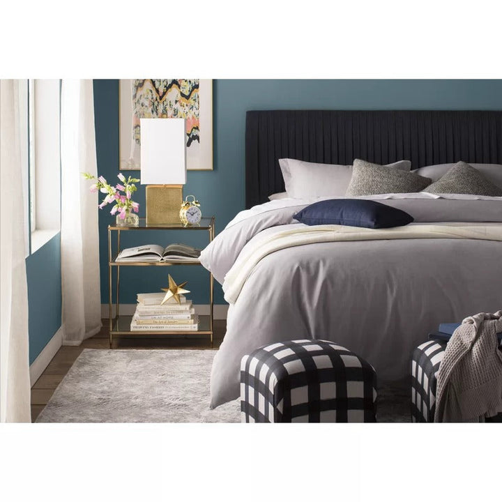 Carin Glass End Table