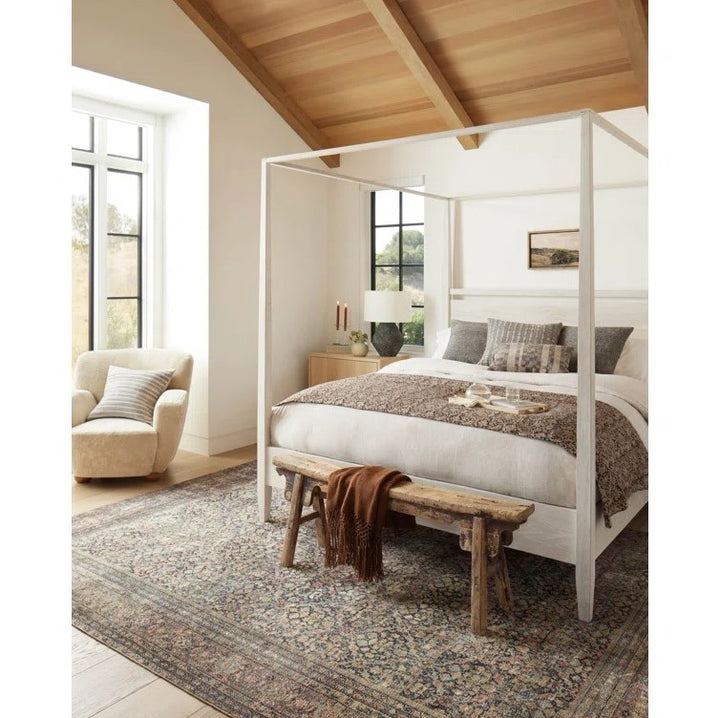 Amber Lewis x Loloi Morgan Denim Multi Rug