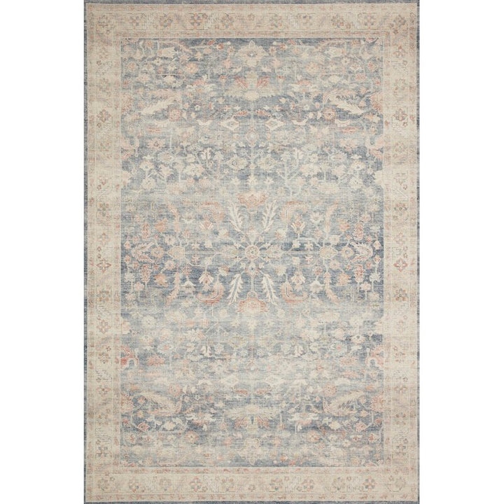 Jacques Oriental Blue Area Rug-7'6''x9'6''