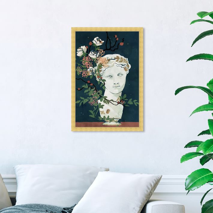 Oliver Gal Delicate Framed Art