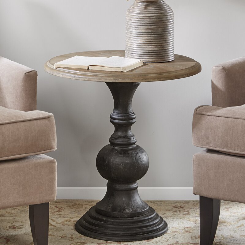 Earleton Pedestal End Table