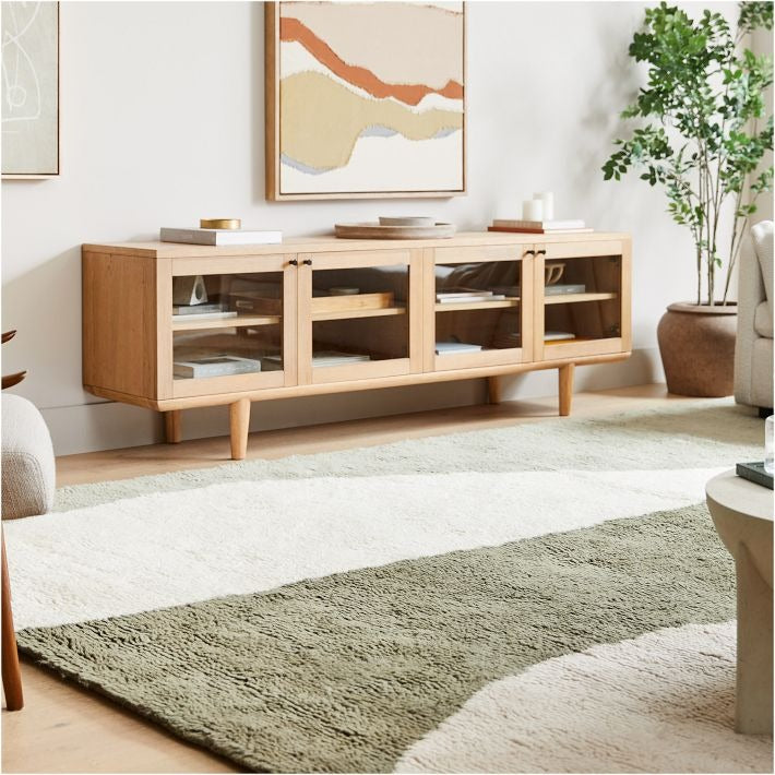 Modern Wave Shag Rug 6' x 9'