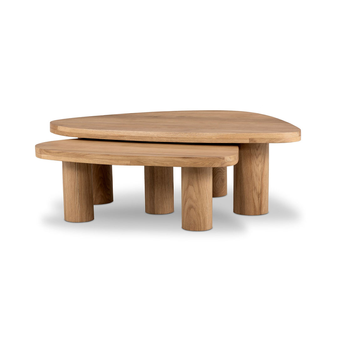 Zaccai Oak Nesting Coffee Table Large