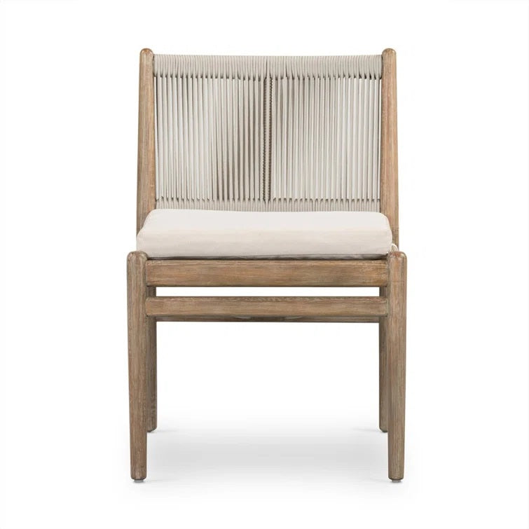 Josu Eucalyptus Outdoor Dining Side Chair