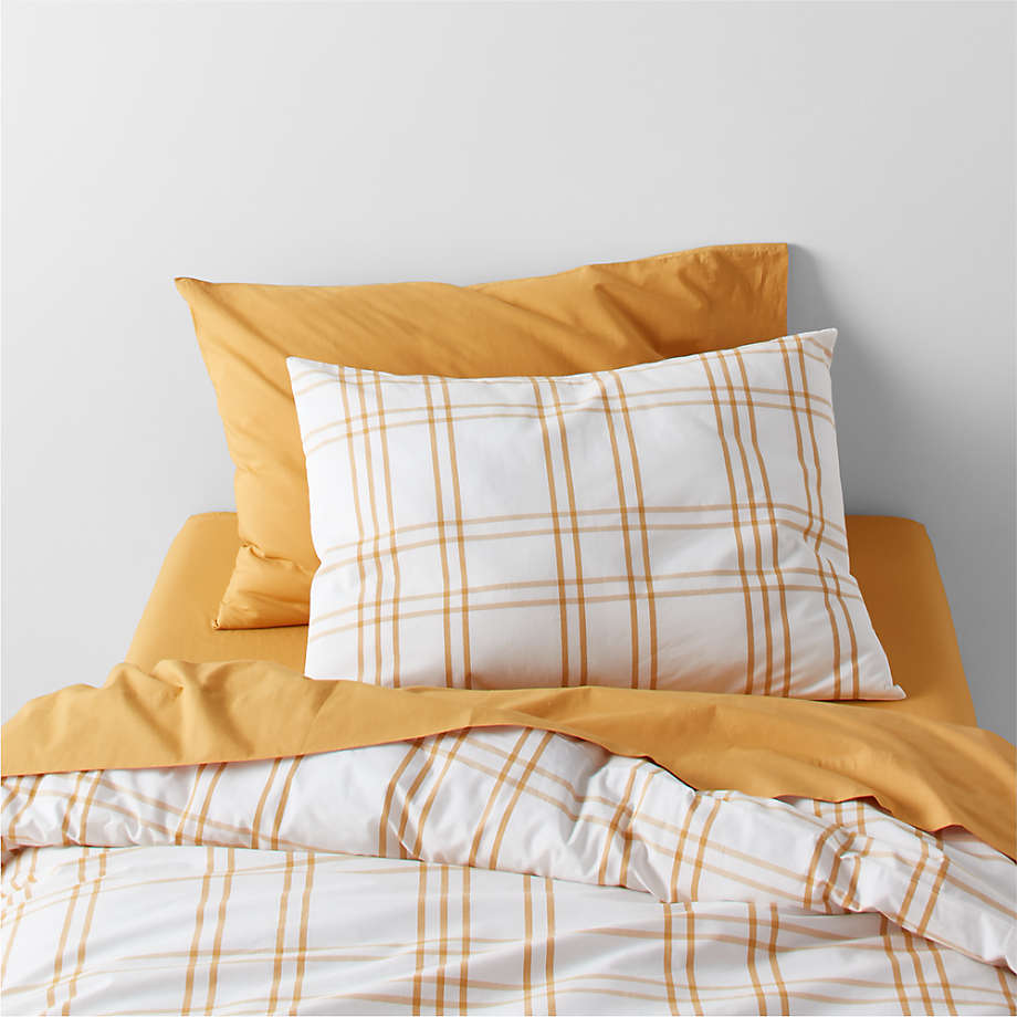 Stax Savannah Yellow Yarn Dyed Pillow Sham