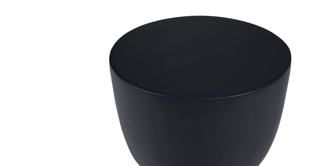 Hendry Rosin Black Side Table