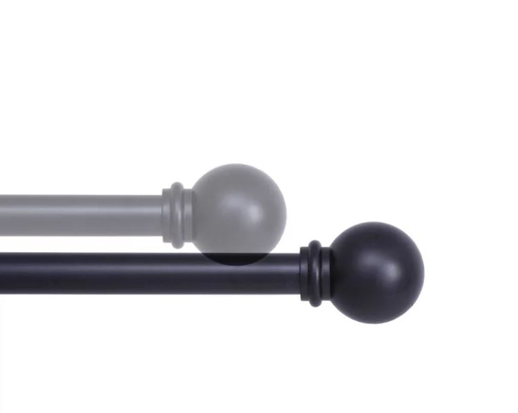 Single Curtain Rod 48''-86''