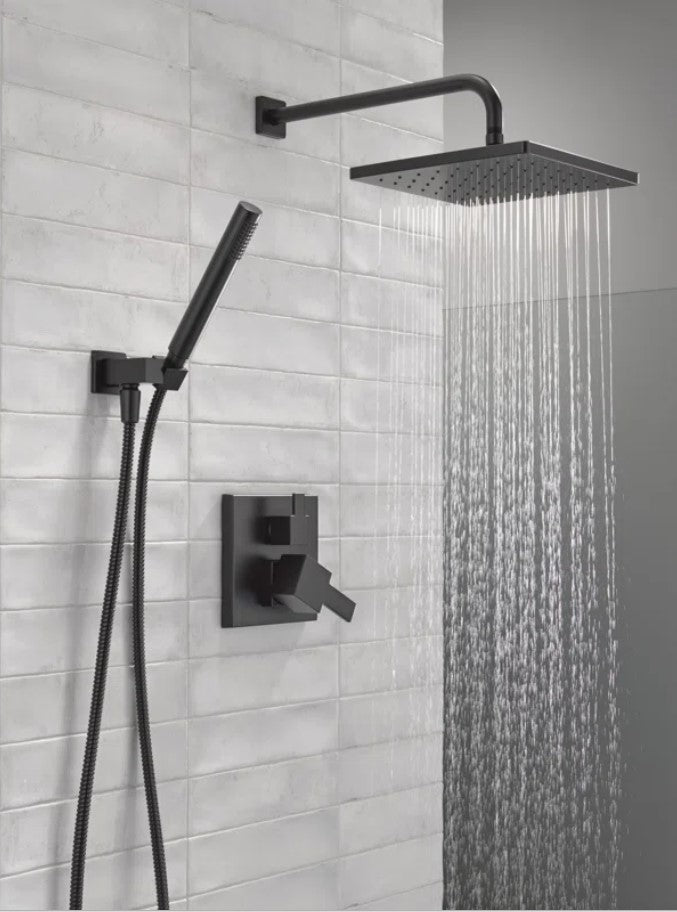 342701 BL Modern Raincan Square Shower System