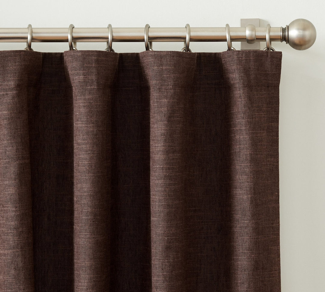 Emery Linen Blackout Curtain-50"x84"
