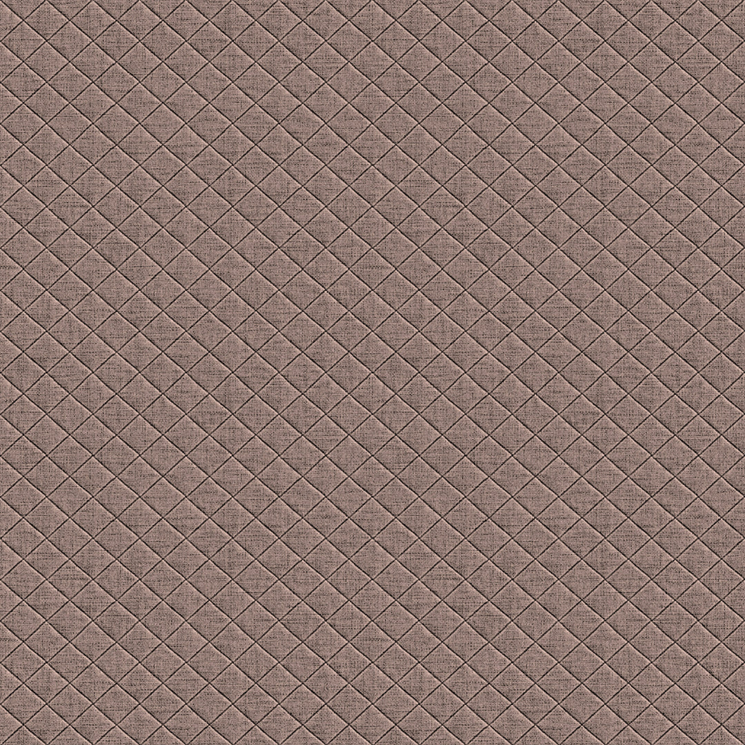 Belgian Flax Linen Diamond Quilt Coffee