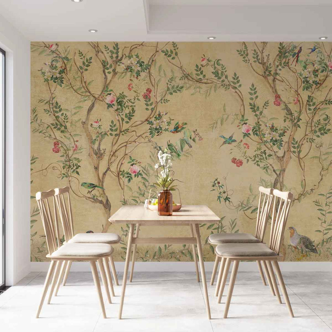 Sreshta Chinoiserie Wall Mural-100"x150"