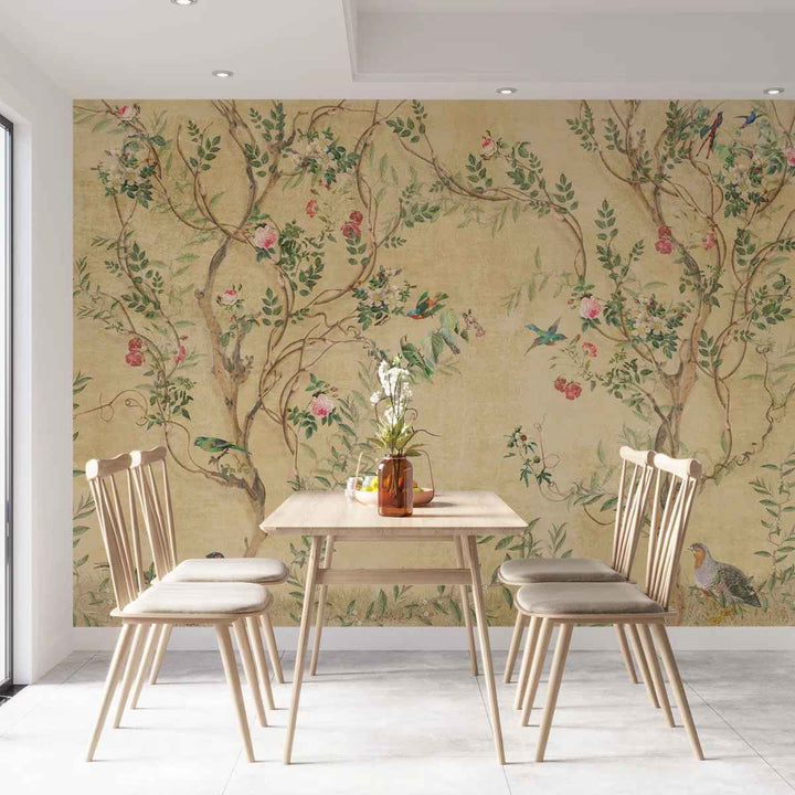 Sreshta Chinoiserie Wall Mural-100"x150"