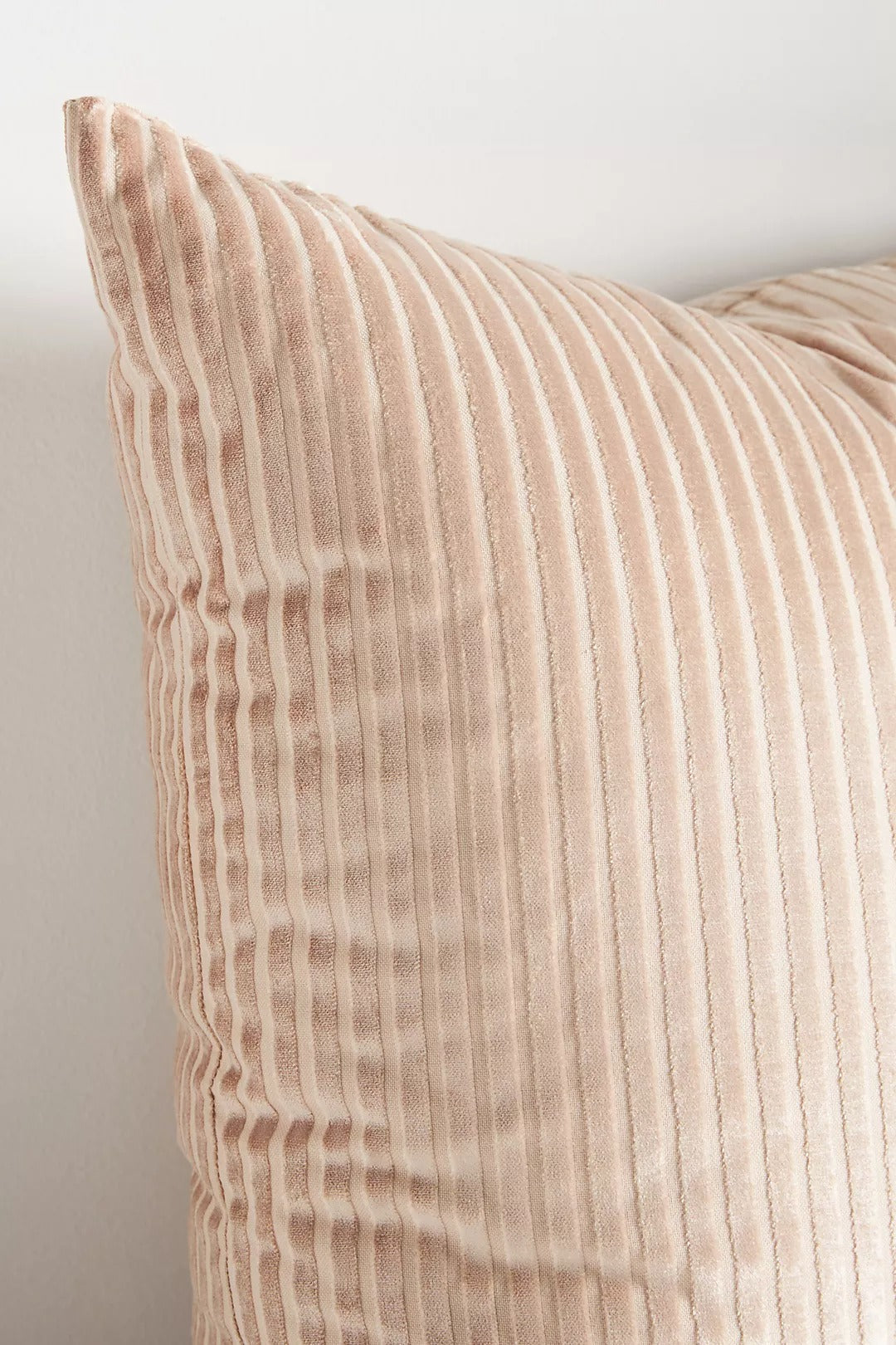 Fiora Ribbed Velvet Pillow 22x22