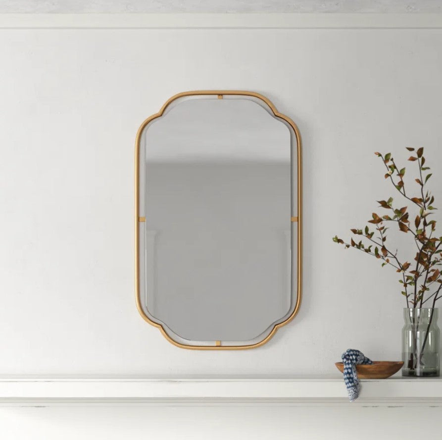 Donath Metal Flat Wall Mirror