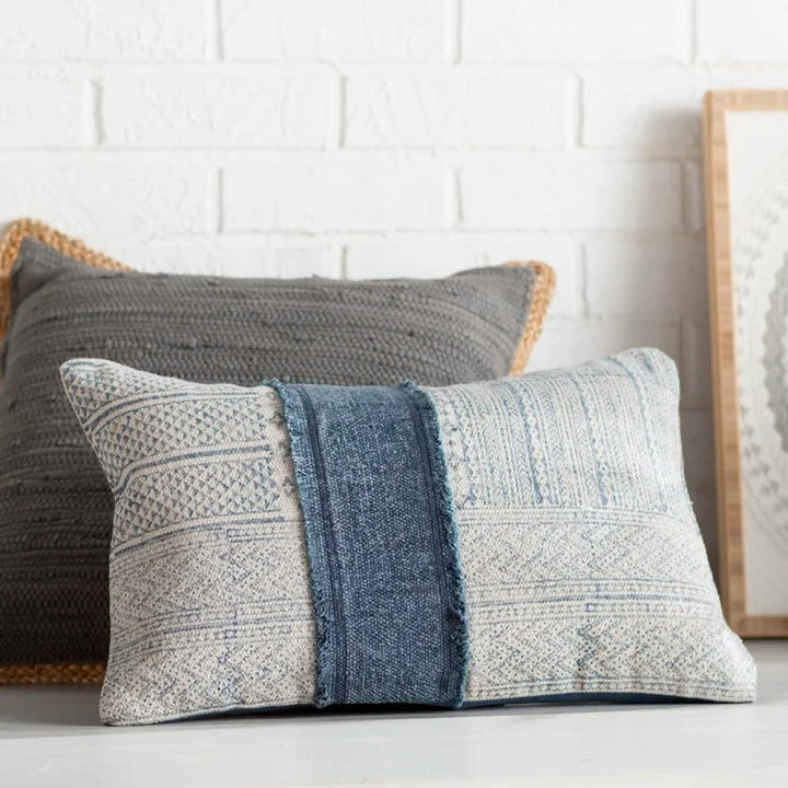 Friedman Cotton Lumbar Pillow With Insert-22"x14"