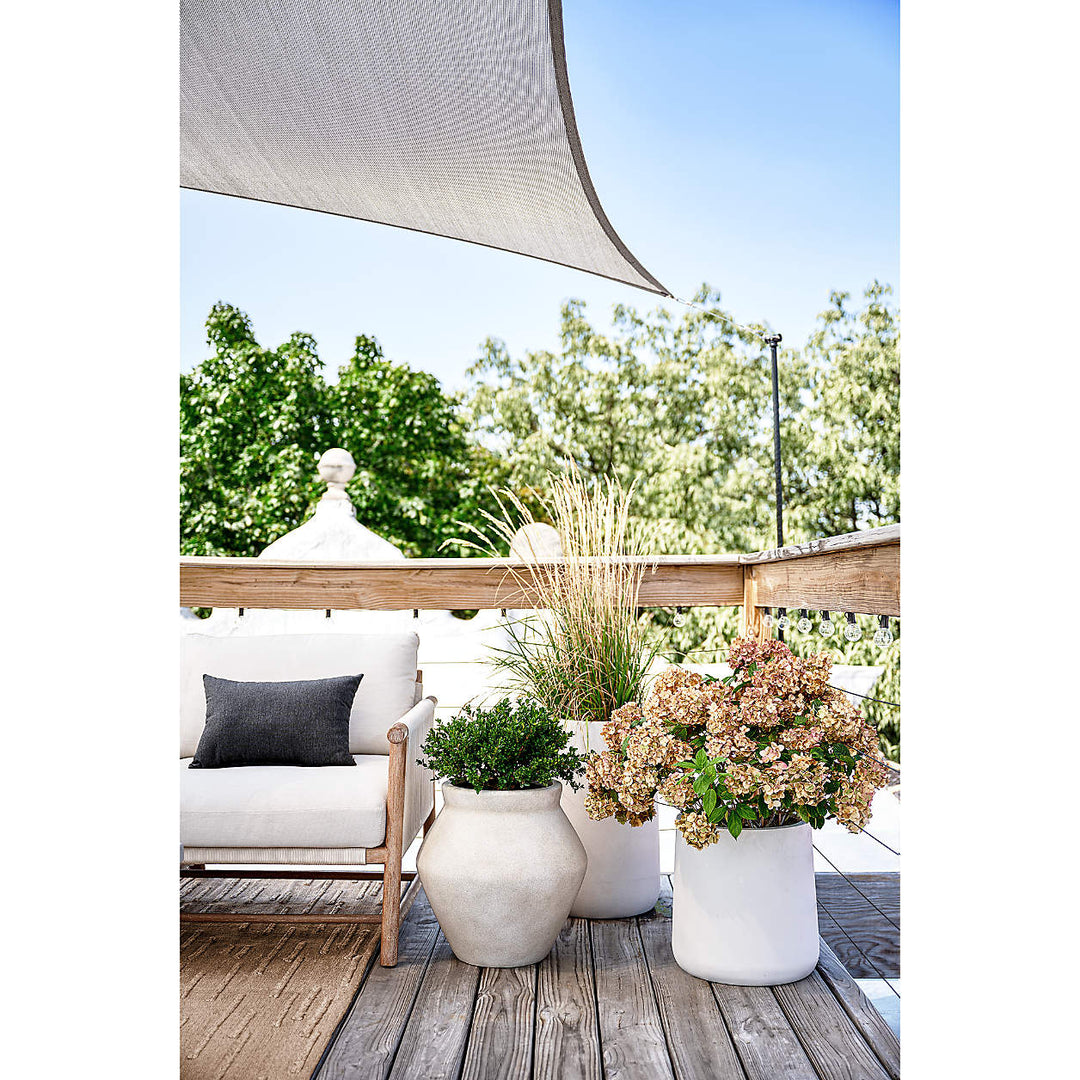 Saabira Fiberstone  IndoorOutdoor Planter Taup